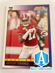2021 Score Jaylen Waddle 1991 Throwback Rookie #TB7 Alabama Crimson Tide
